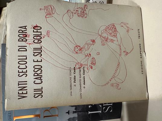 Fabio Cusin VENTI SECOLI DI BORA SUL CARSO TRIESTINO e SUL GOLFO trieste il gabbiano ed - Fabio Cusin - copertina