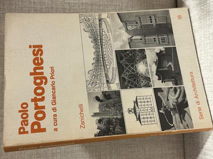 PAOLO PORTOGHESI Giancarlo Priori ed Zanichelli - Giancarlo Priori - copertina