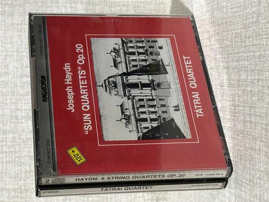 SUN QUARTETS Op.20 Tatrai Quartet Joseph Haydn Cd - copertina