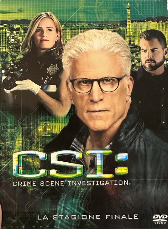 Dvd CSI C.S.I. Scena del crimine - STAGIONE FINALE_x000D_COMPLETA italiano - 15 - copertina