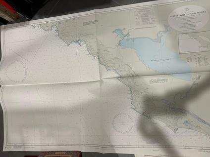 carta mappa DA PUNTA OSTRA A PUNTA MENDRA anni 70 Jugoslavia - copertina