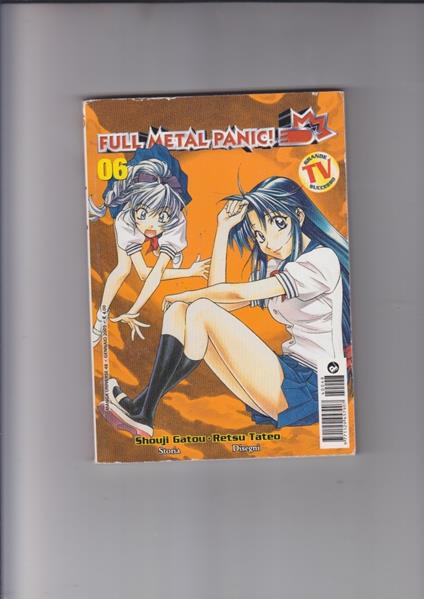 FULL METAL PANIC! 06 Shouji Gatou Retsu Tateo ed Planet Manga - copertina