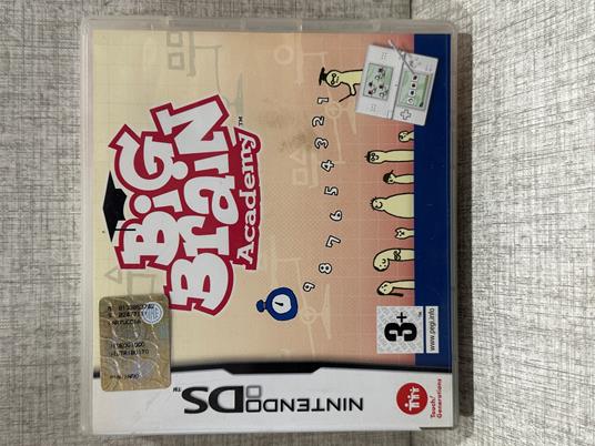 videogioco BIG BRAIN ACADEMY Nintendo Ds - copertina