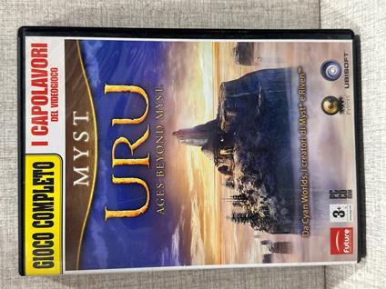 videogioco MYST URU Ages Beyond Myst Ubisoft Pc Game - copertina