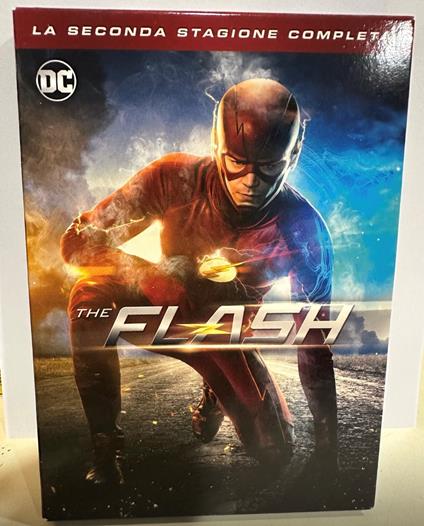 Dvd Cofanetto THE FLASH Seconda Stagione Completa Warner Bros Dc - copertina