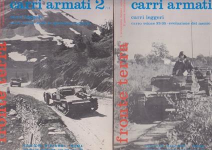 FRONTE TERRA - CARRI ARMATI 2 1 e 2 volume carri leggeri - copertina
