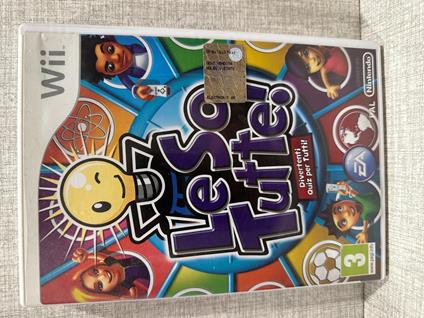 videogioco LE SO TUTTE Nintendo Wii - copertina