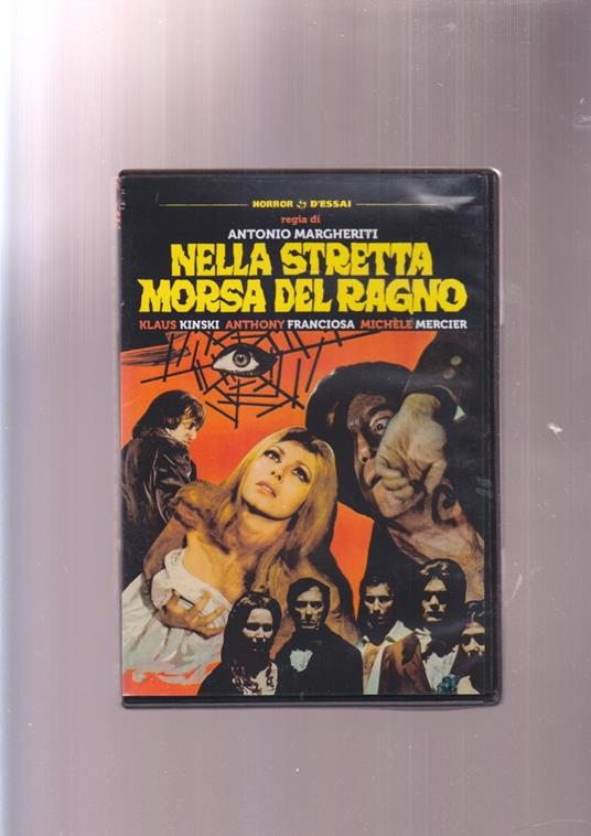 NELLA STRETTA MORSA DEL RAGNO klaus kinski franciosa Margheriti raro - copertina