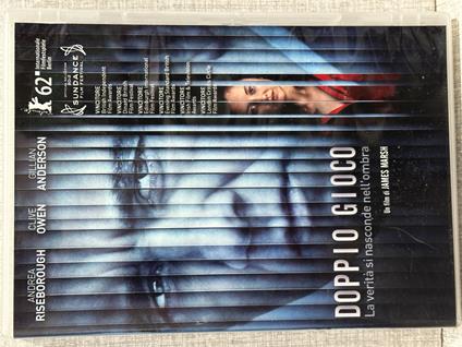 Dvd DOPPIO GIOCO James Marsh Movie Max - copertina