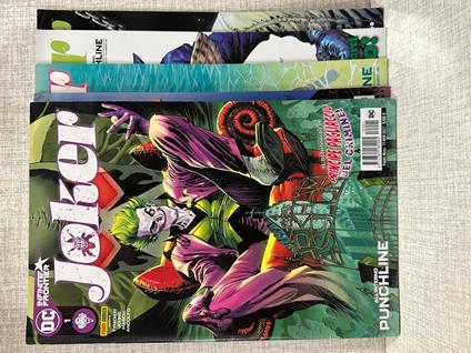Dc Comics Panini JOKER miniserie da1 a 5 - copertina