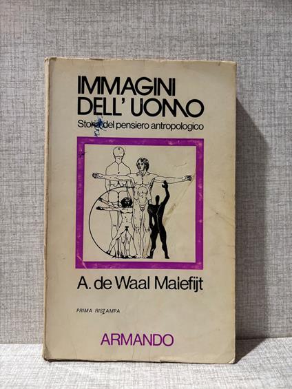 a. de waal malefijt IMMAGINI DELL'UOMO amando. presenti sottolineature - copertina