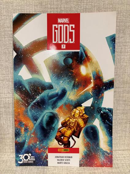 MARVEL GODS 7 panini comics - copertina