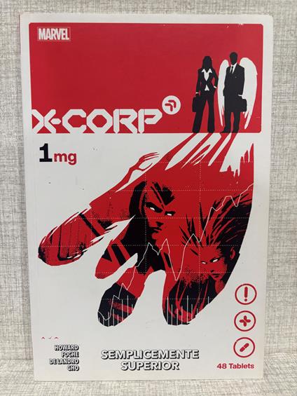 marvel X-CORP semplicemente superior panini comics - copertina