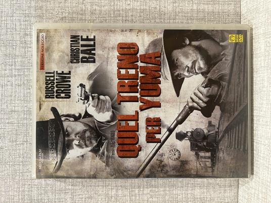 DVD QUEL TRENO PER YUMA Con Crowe e Bale Regia James Mangold - copertina