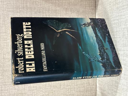 robert silverberg ALI DELLA NOTTE fantacollana nord - Robert Silverberg - copertina