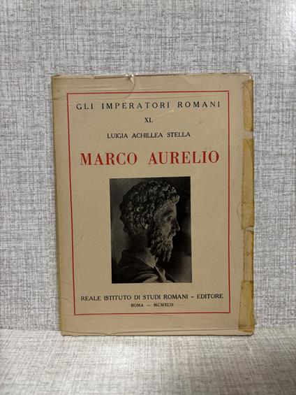 gli imperatori romani MARCO AURELIO - copertina