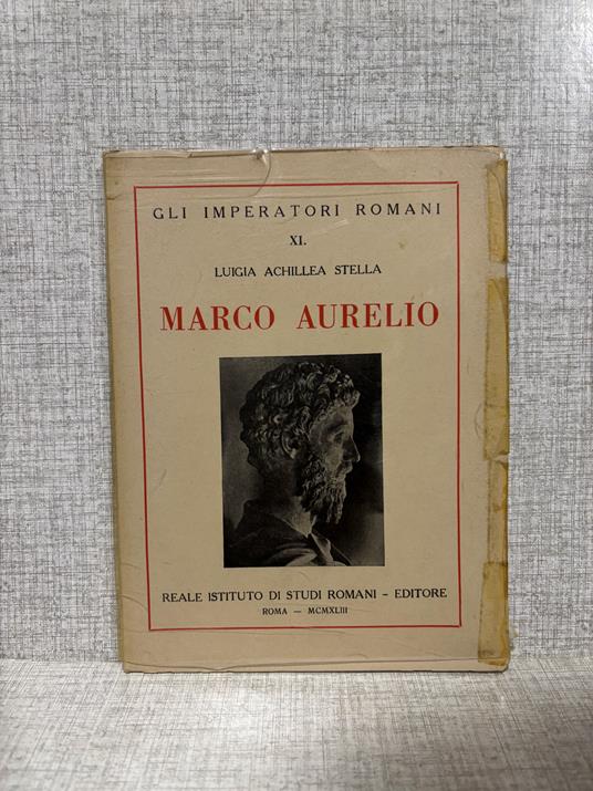 gli imperatori romani MARCO AURELIO - copertina
