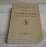 Classe e stato nella Rivoluzione francese