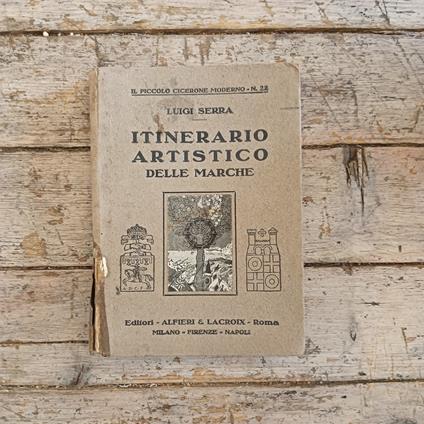 Itinerario artistico delle Marche - Luigi Serra - copertina