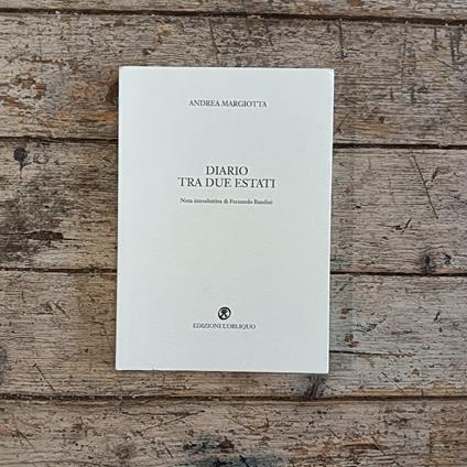 Diario tra due estati - copertina