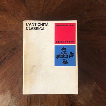 L' antichità classica - Massimiliano Pavan - copertina