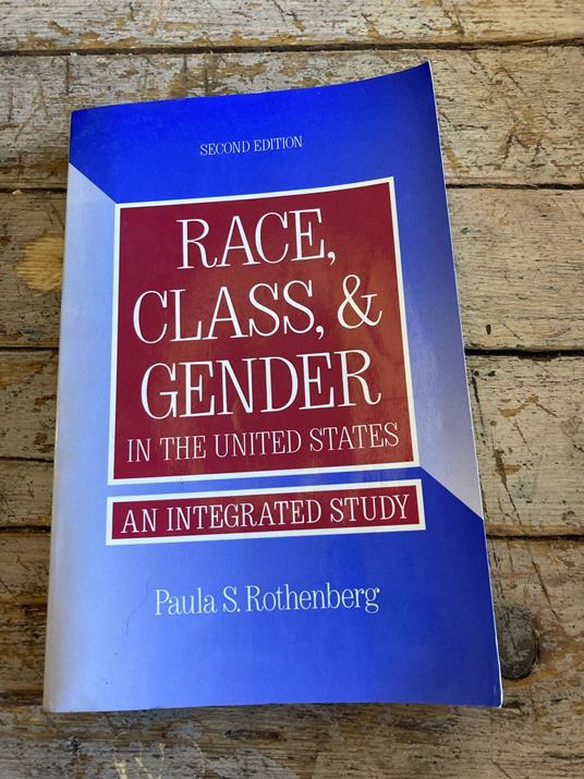 Race, class and Gender in the United States: an integrated study - copertina