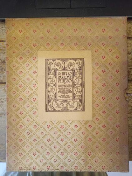 La decorazione del libro. 90 disegni del pottore Dardo Battaglini - copertina