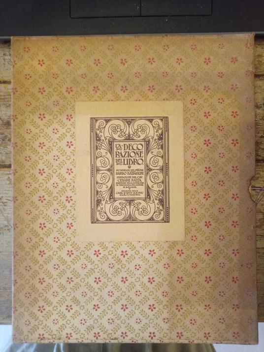 La decorazione del libro. 90 disegni del pottore Dardo Battaglini - copertina