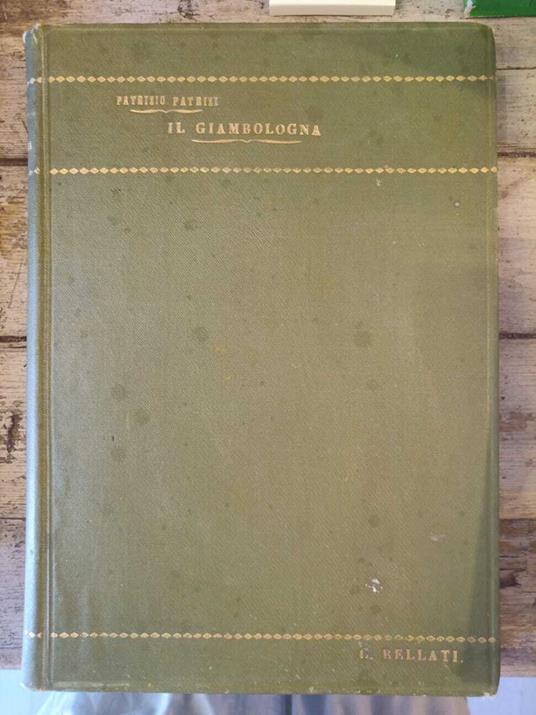 Il Giambologna - Patrizio Patrizi - copertina