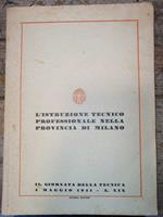 L' istruzione tecnico professionale nella provincia di Milano