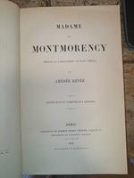 Madame de Montmorency moeurs et caractères au XVII siècle