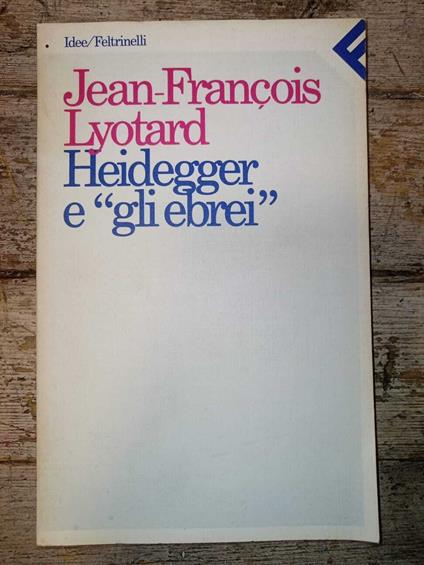 Heidegger e "gli ebrei" - copertina