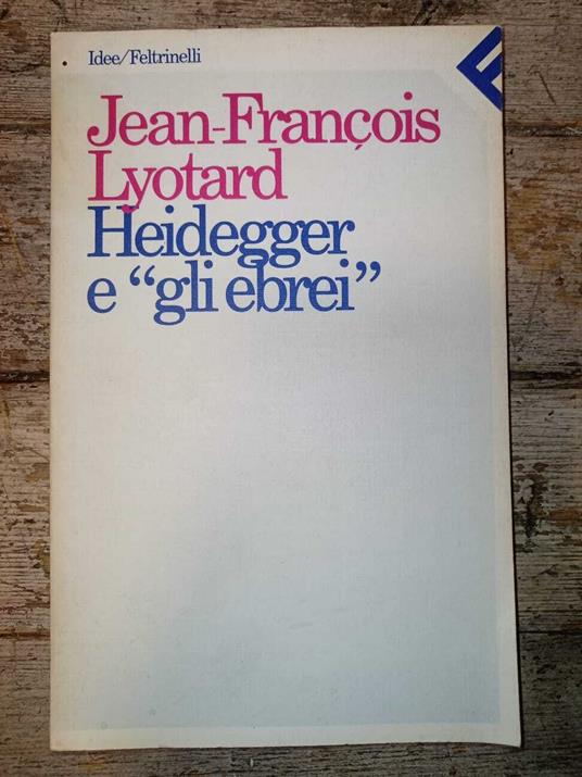 Heidegger e "gli ebrei" - copertina