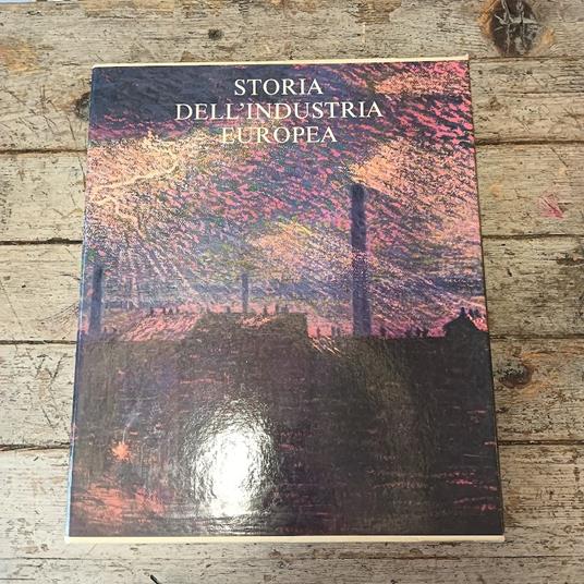 Storia dell'industria Europea - copertina