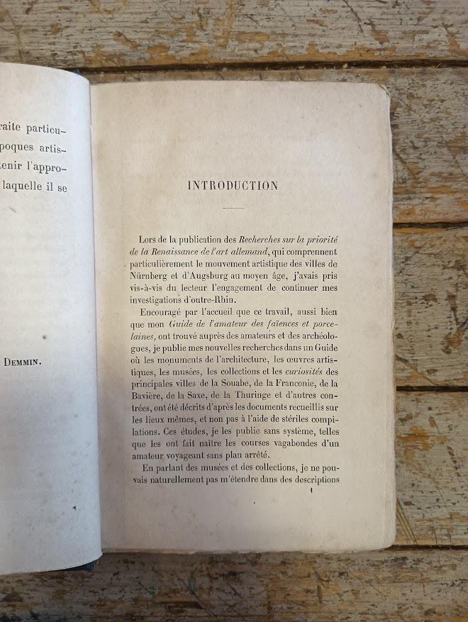 Souvenirs de voyage et causeries d'un collectionneur ou Guide artistique pour l'Allemagne