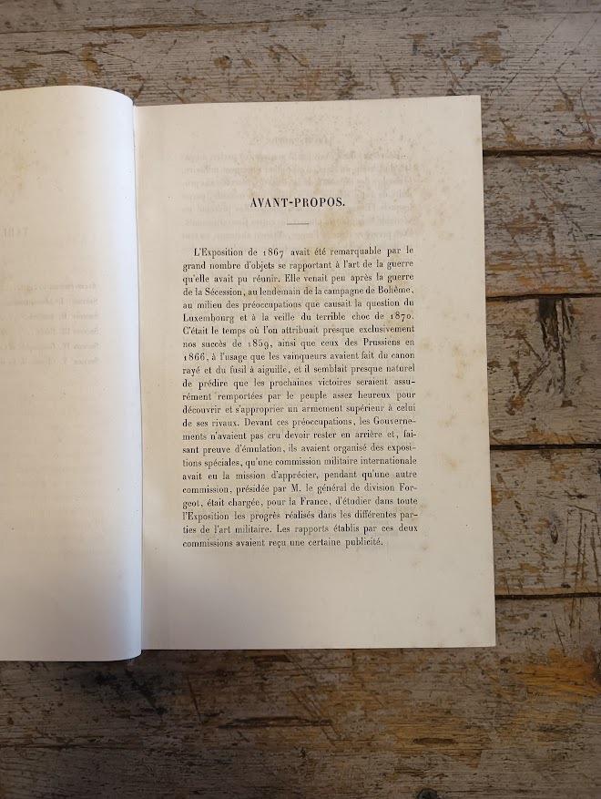Rapport de la Commission Militaire sur l'Exposition Universelle de 1878