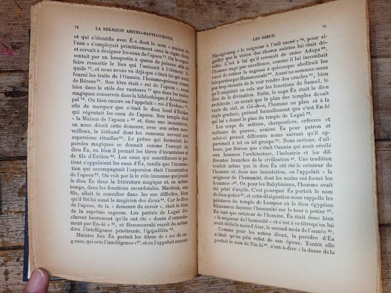 La religion assyro-babilonienne