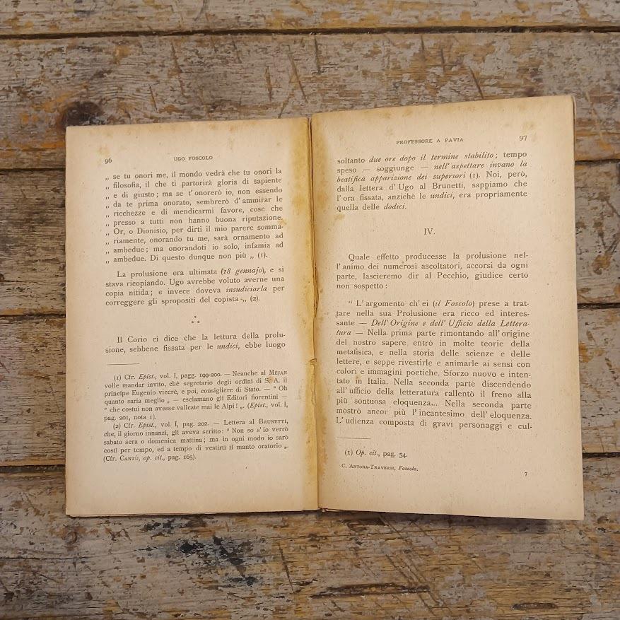 Studi e documenti sopra Ugo Foscolo