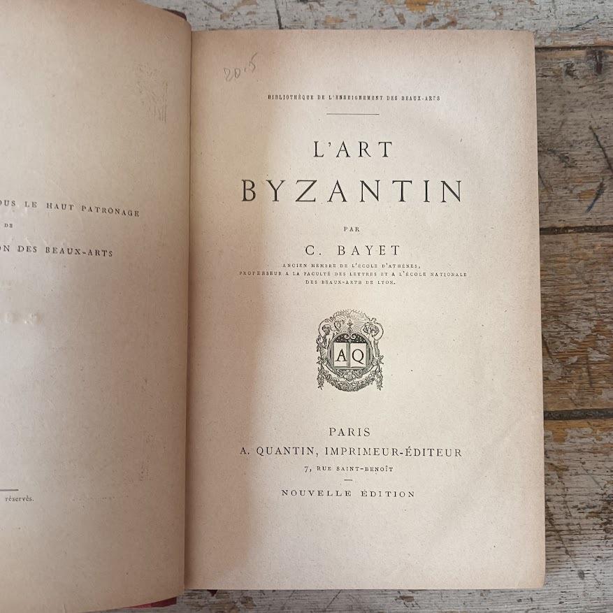 L' art byzantin