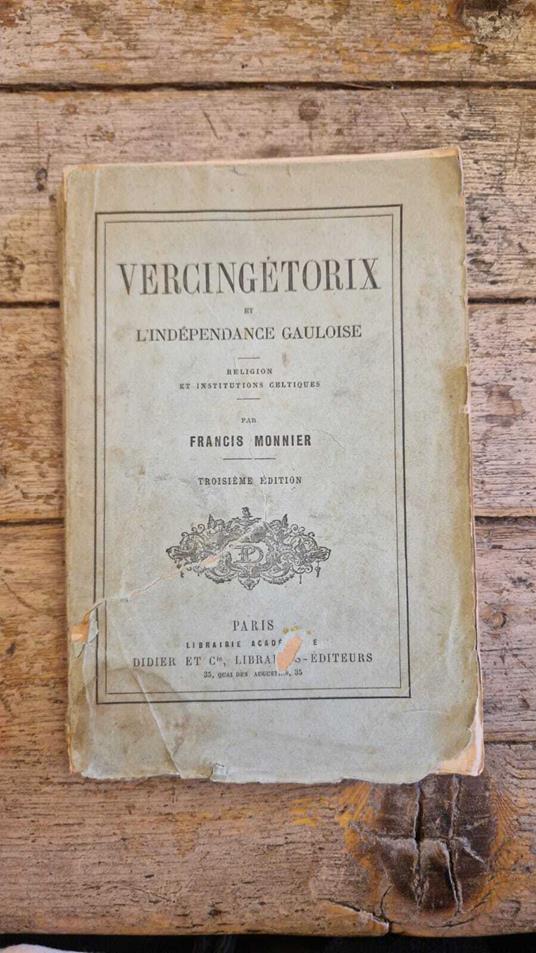 Vercingétorix et l'indépendance gauloise - copertina