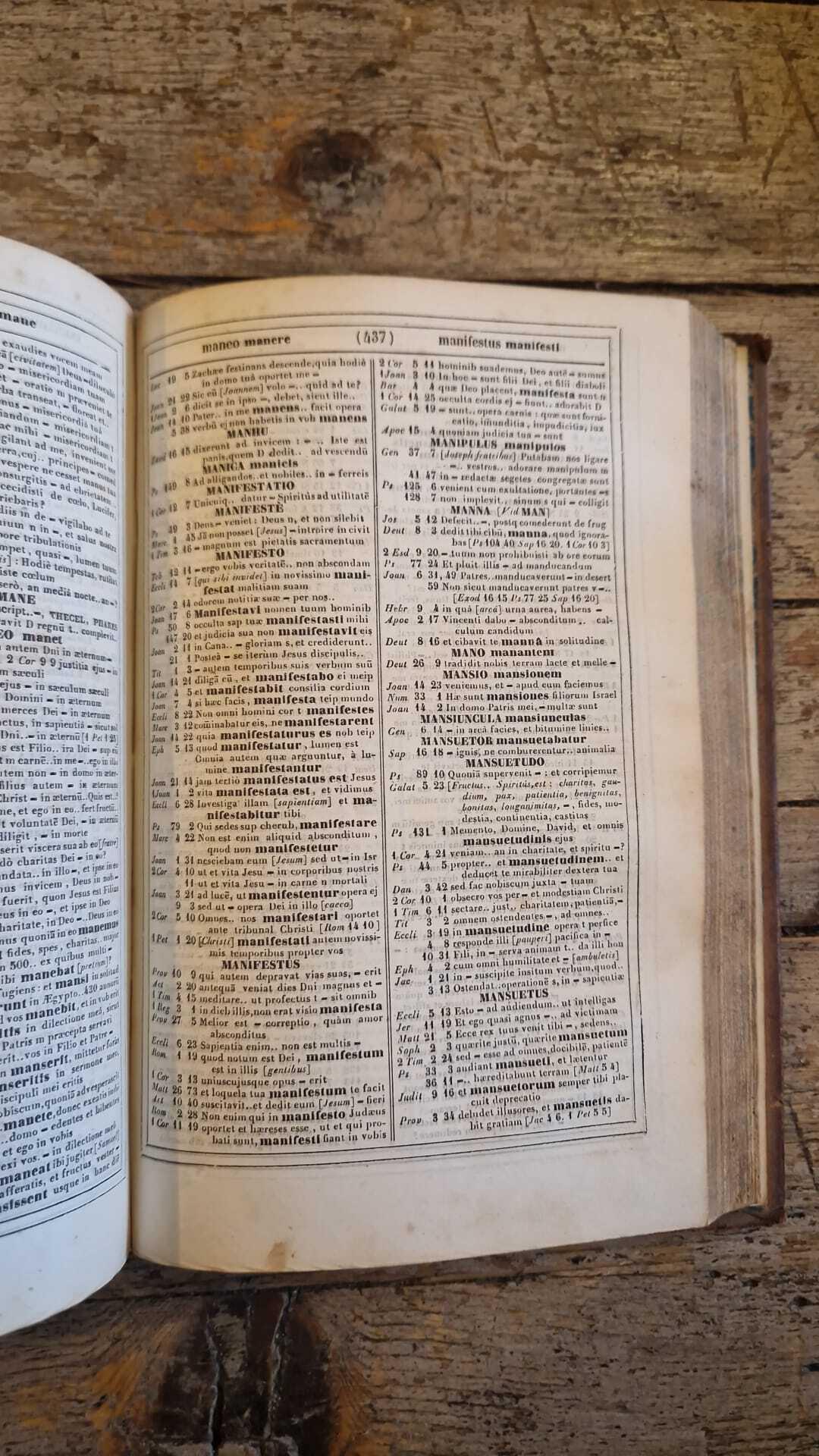 Concordatarium ss.scripturae manuale