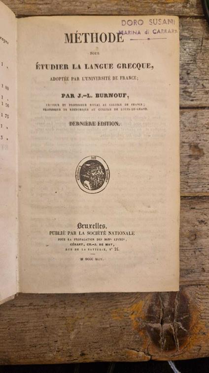 J.L. Burnouf - copertina