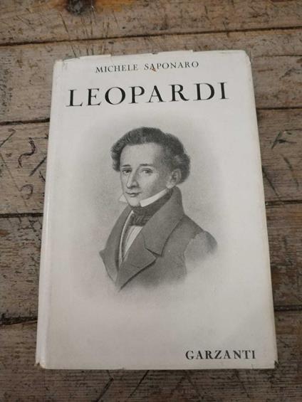 Leopardi - Michele Saponaro - copertina