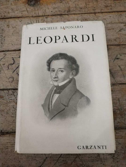 Leopardi - Michele Saponaro - copertina