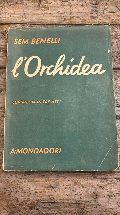 L' Orchidea - Sem Benelli - copertina