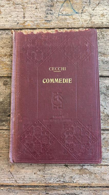 Commedie - copertina