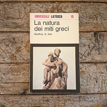 La natura dei miti greci - copertina