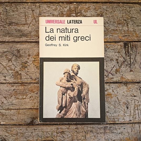 La natura dei miti greci - copertina