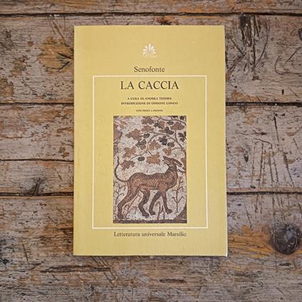 La caccia (Cinegetico) - Senofonte - copertina