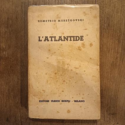 L' Atlantide - copertina